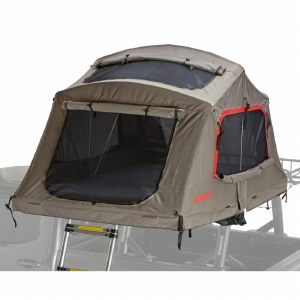 Yakima SkyRise HD Roof Top Tent - Small - 2 Person - Tan and Red