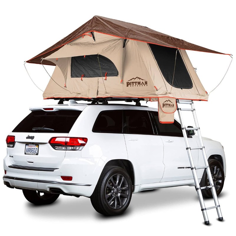Pittman Outdoor Roof Top Tent - Khaki - Racks For Cars Edmonton