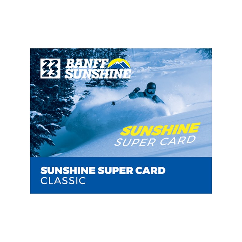Sunshine Super Card Ski for FREE on your 1st, 4th, and 7th Visit