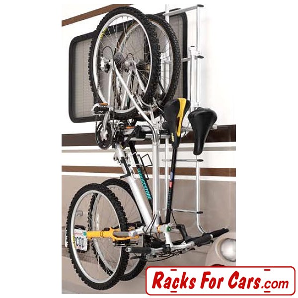 camper ladder bike rack