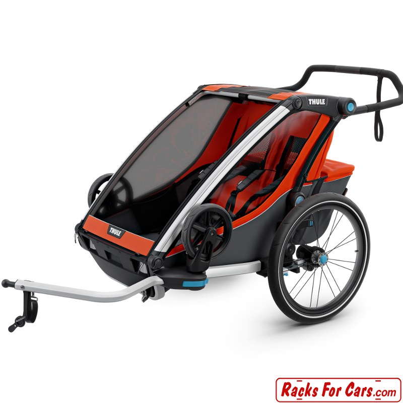 Thule Chariot Cross 2 Roarange and Dark Shadow