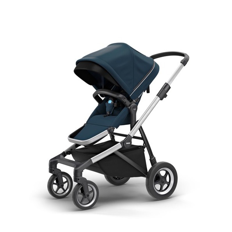 Thule Sleek Stroller Navy Blue Racks For Cars