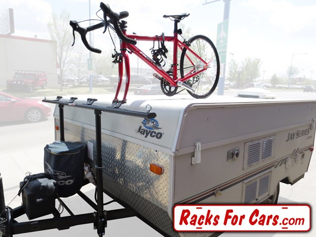 tent trailer bike rack