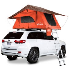 Pittman Outdoor Roof Top Tent - Orange