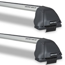 Rhino-Rack Vortex 2500 RS Roof Rack Package - Fits Bare Roofs - Silver