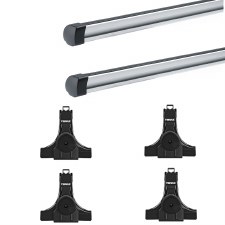 Thule ProBar Roof Rack Package - Fits Rain Gutters