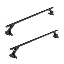 Thule SquareBar Evo Roof Rack Package - Fits Rain Gutters