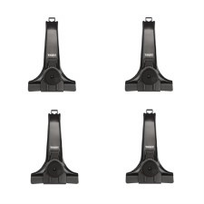 Thule 387R High Rain Gutter Mount Foot Pack