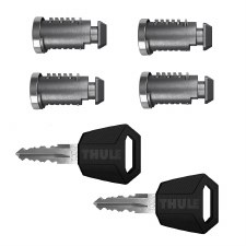 Thule 450400 4 Pack of Locks with 2 Keys