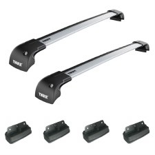 Thule Aeroblade Edge Roof Rack Package Fits Flush Side Rails