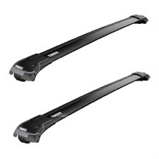 Thule Aeroblade Edge Roof Rack Package - Fits Raised Side Rails - Black