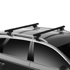 Thule ProBar Evo Roof Rack Package - Fits Raised Side Rails - Black