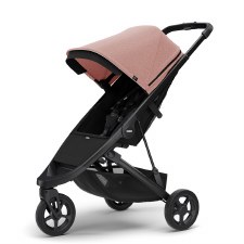 Thule Spring Stroller - Misty Rose Melange with Black Frame