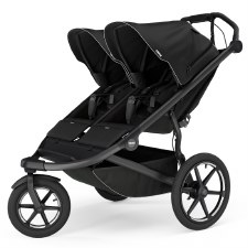 Thule Urban Glide 3 Jogging Stroller - Double - Black