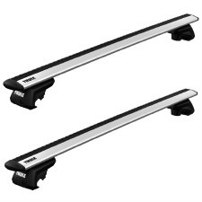 Thule WingBar Evo Roof Rack Package Fits Raised Side Rails