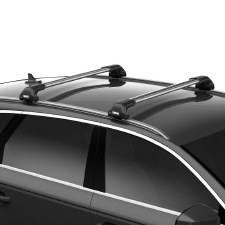 Thule WingBar Edge Roof Rack Package - Fits Flush Side Rails - Silver