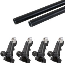 Yakima 1A RoundBar Roof Rack Package Fits Vehicles with a Raingutter