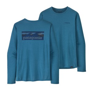 Men's Long-Sleeved Capilene Cool Daily Graphic Shirt - Waters