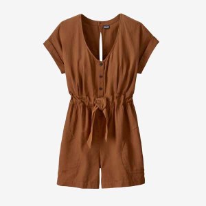 Women’s Organic Cotton Gauze Romper