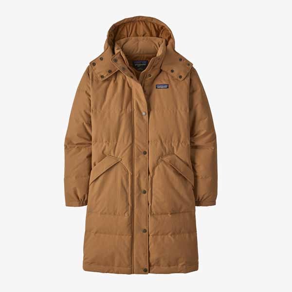 Patagonia women's long hot sale down jacket