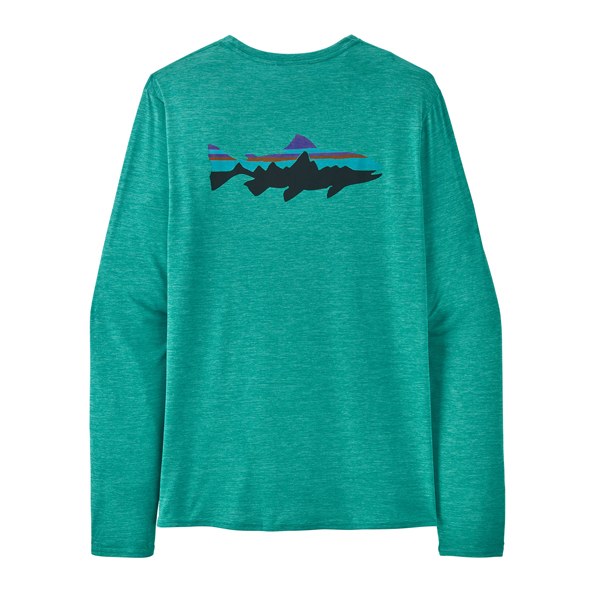 Men's Long-Sleeved Capilene® Cool Daily Fish Graphic Shirt