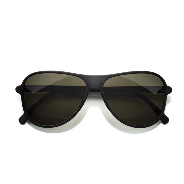 Gucci Eyewear Sport Aviator Sunglasses Black, White & Grey | END. (DK)