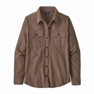 Women's Long-Sleeved Organic Cotton Midweight Fjord Flannel Shirt