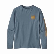 Boys' Long-Sleeved Graphic Organic Cotton T-Shirt