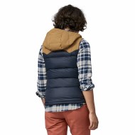 Patagonia women's bivy hot sale hooded vest shadow blue