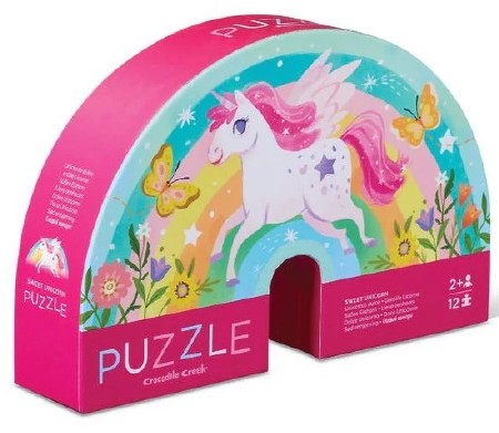 12pc Mini Puzzle Sweet Unicorn