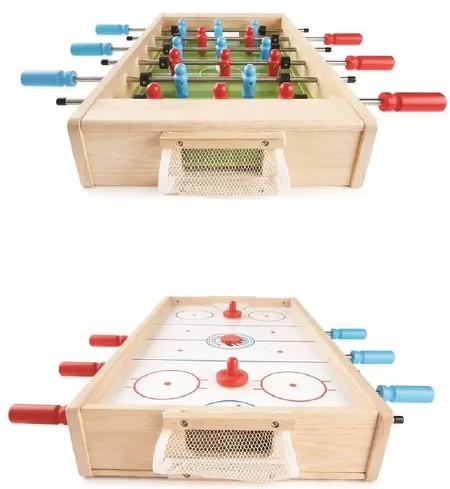 2 in 1 Game- Foosball &amp; Hockey