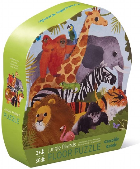 36pc Shaped Box Puzzle JungleF