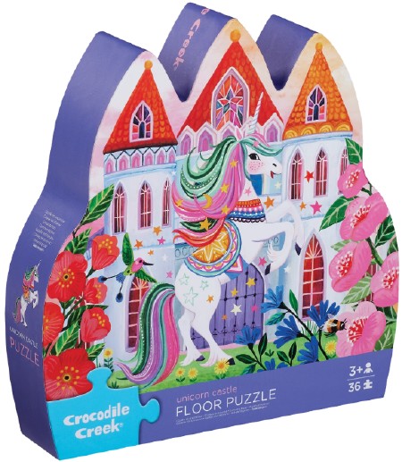 36pc Shaped Box Puzzle Unicorn