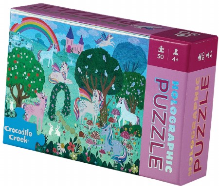 50pc Puzzle Mini Holo Unicorn