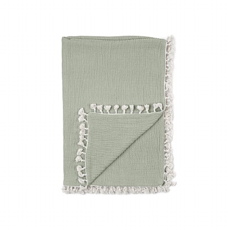 6 Layer Muslin Blanket Fern