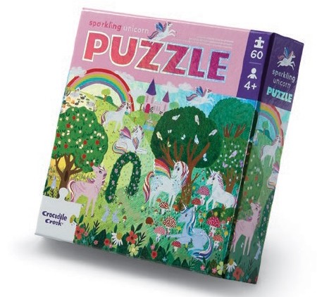 60pc Holo Puzzle Spark Unicorn