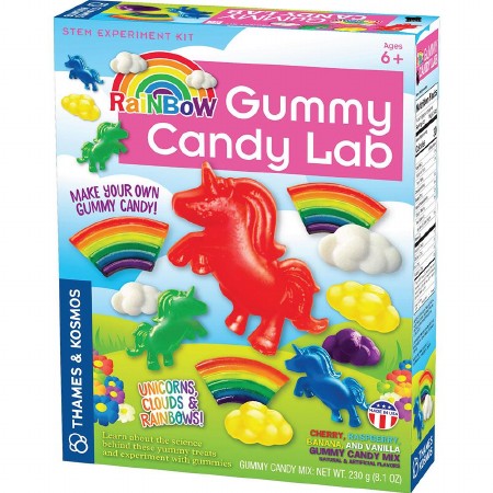Gummy Rainbow Candy Lab