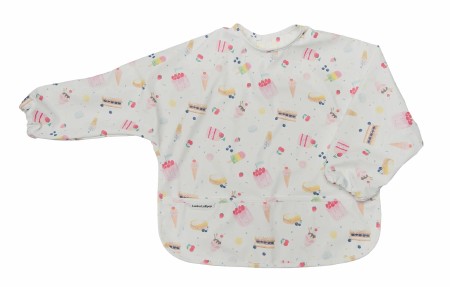 Long Sleeve Waterproof Bib Sweet Treats