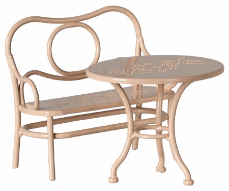 Mouse Cafe Set Pale Pink