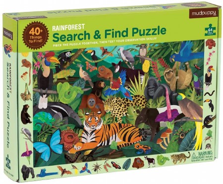 Rainforest Search &amp; Find Puzzle