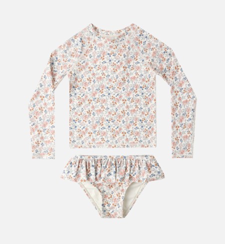 Rashguard Set Flower 3-6m