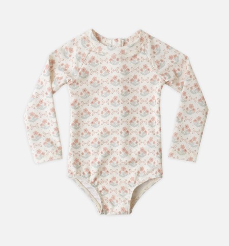 1pc Rashguard Blossom 2-3y