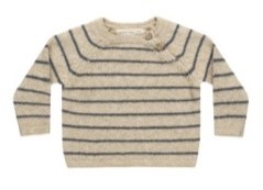Ace Sweater Indigo Str 3-6m