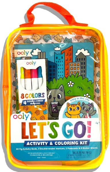 Activity &amp; Coloring Kit- Kitty