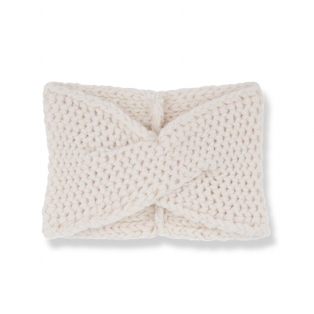 Amalie Bandeau Ecru 0-3m