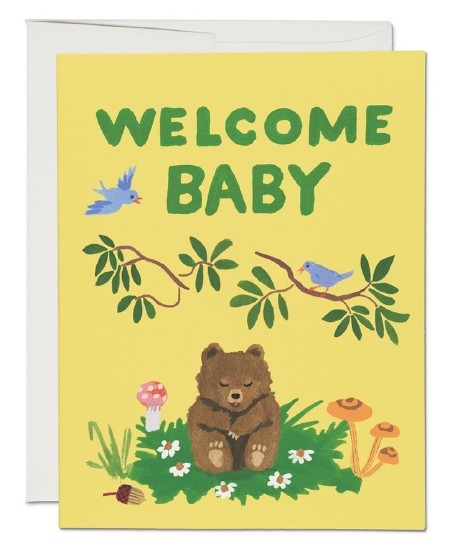 Baby Cub Greeting Card