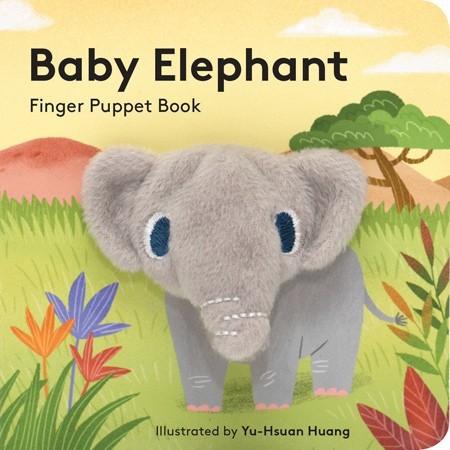 Baby Elephant Finger Puppet