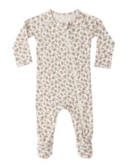 Bamboo Footie Wildflower nb