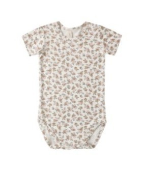 Bamboo Onesie Wildflower 0-3m