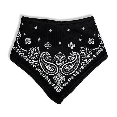 Bandana Bib Asphalt Black